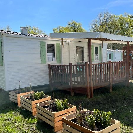 Mobil-home climatisé avec piscine Aureilhan  Extérieur photo